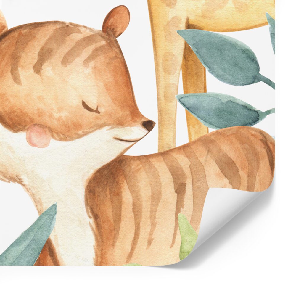 Sheet,Of,Paper,Isolated,On,White Baby safari