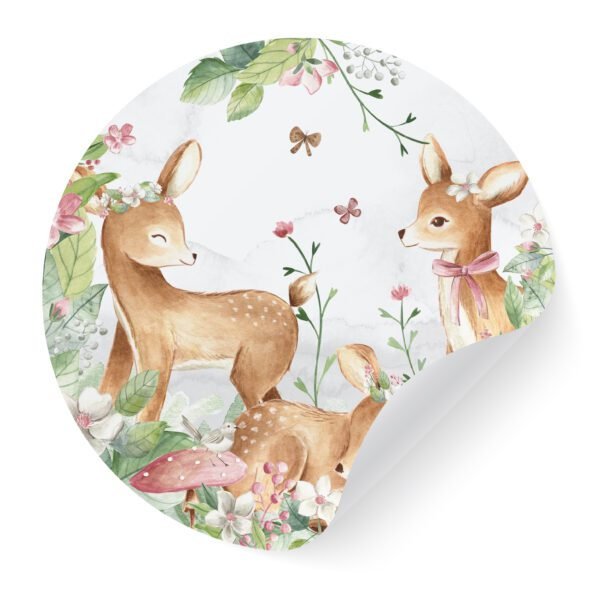 PROLJETNO LANE KRUŽNI STIKER