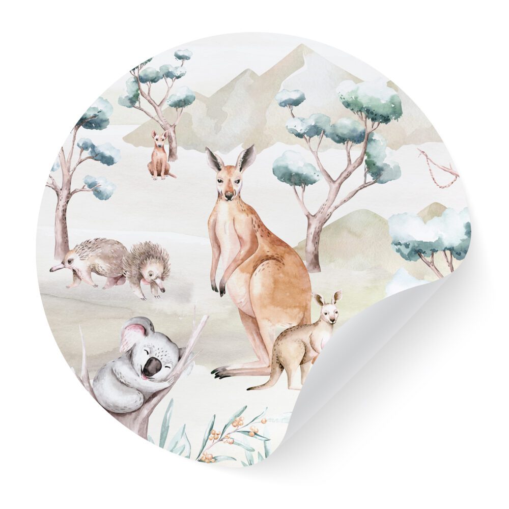 SAVANA KRUŽNI STIKER SAVANA KRUŽNI STIKER