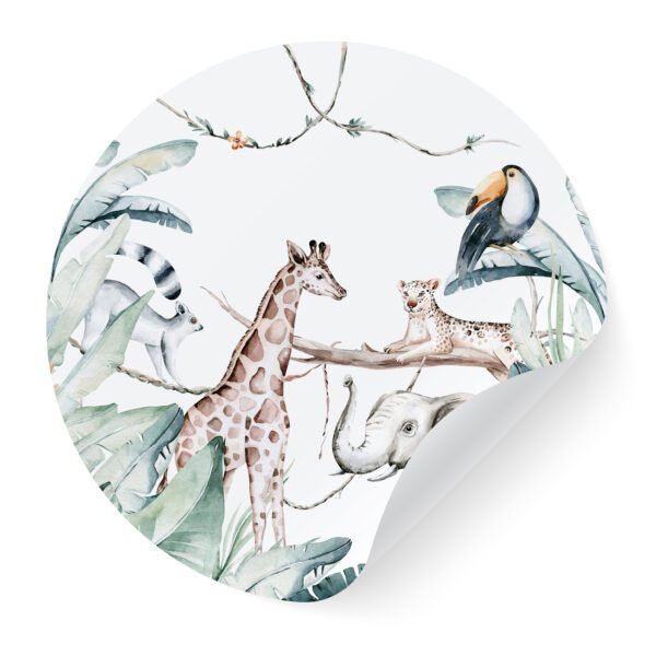 SAFARI KRUŽNI STIKER